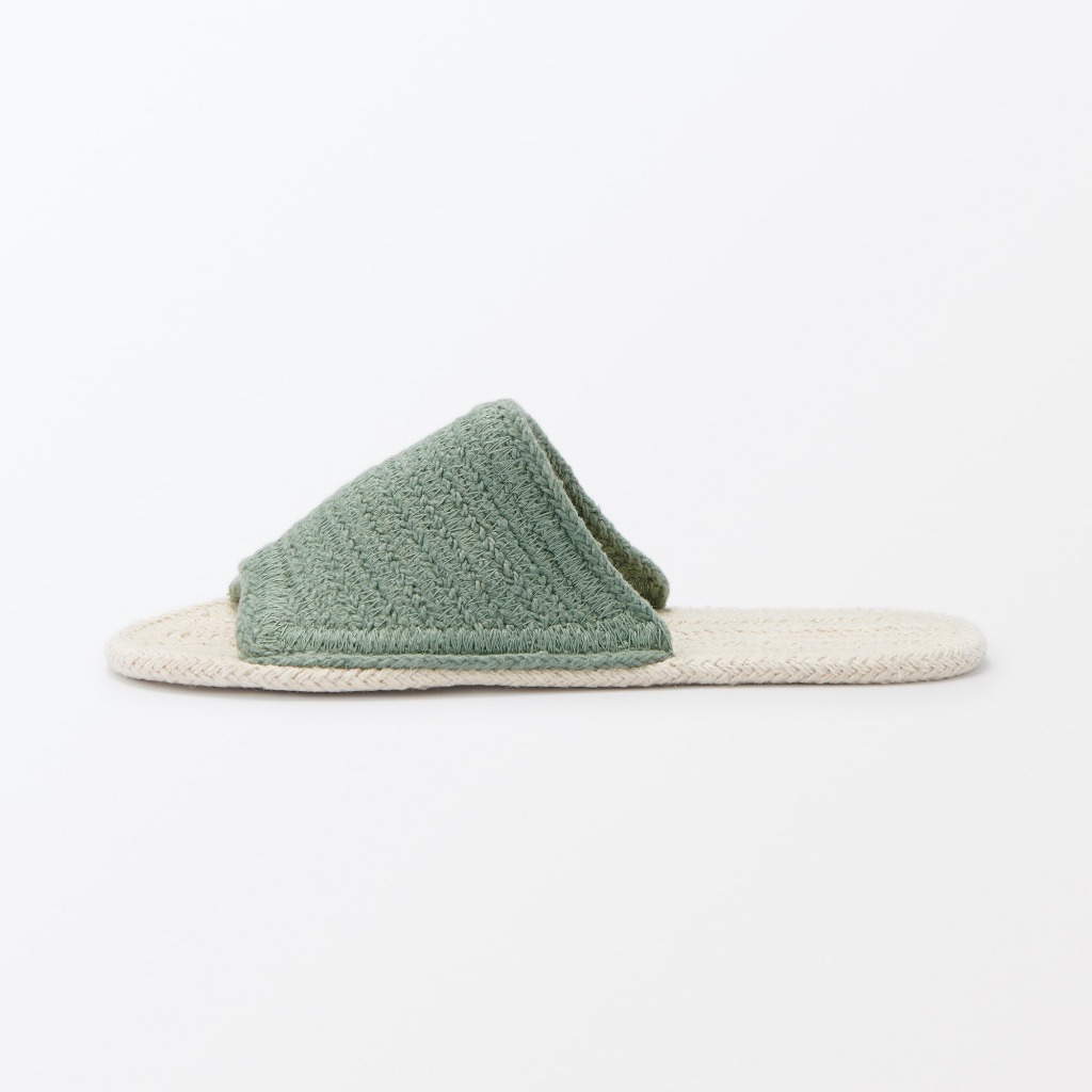 Ảnh MUJI Dép Quai Ngang Đi Trong Nhà - Ecru 2