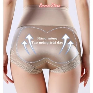 Quần lót cạp cao QS07 Emma Store, quần gen nịt bụng đúc su Cotton mềm mịn, nâng mông định hình eo