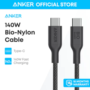 Anker 544 140W Cáp sạc PD C to C dài 0.9m 1.8m 3ft 6ft TPE Bio-Based sạc nhanh Máy tính điện thoại di động A80F1/A80F2