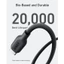 Anker 544 140W Cáp sạc PD C to C dài 0.9m 1.8m 3ft 6ft TPE Bio-Based sạc nhanh Máy tính điện thoại di động A80F1/A80F2