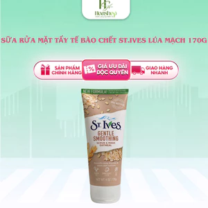 Tẩy tế bào chết mặt và mặt nạ dưỡng da St.Ives Smooth & Nourished Scrub & Mask Oatmeal 170g