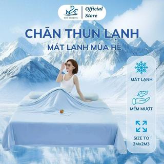 Chăn Thun Lạnh Mùa Hè Mềm Mát Mượt M2T BEDDING - Chăn Hè Mỏng Điều Hòa Không Khí - kích thước 2mx2m3