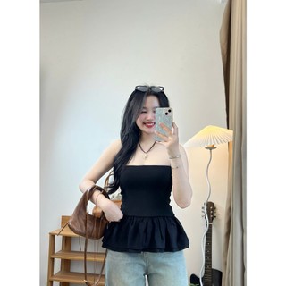 247store - Áo Ống Peplum Xếp Ly Tiểu Thư - Dáng Xoè Nữ Tính Aoquay400