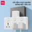 Ổ Cắm Chia Điện Deli, Ổ Cắm Điện Chữ T Công Suất 2500W Ổ Điện Nhiều Nguồn Tích Hợp Cổng USB &TypeC Sạc Nhanh 20W