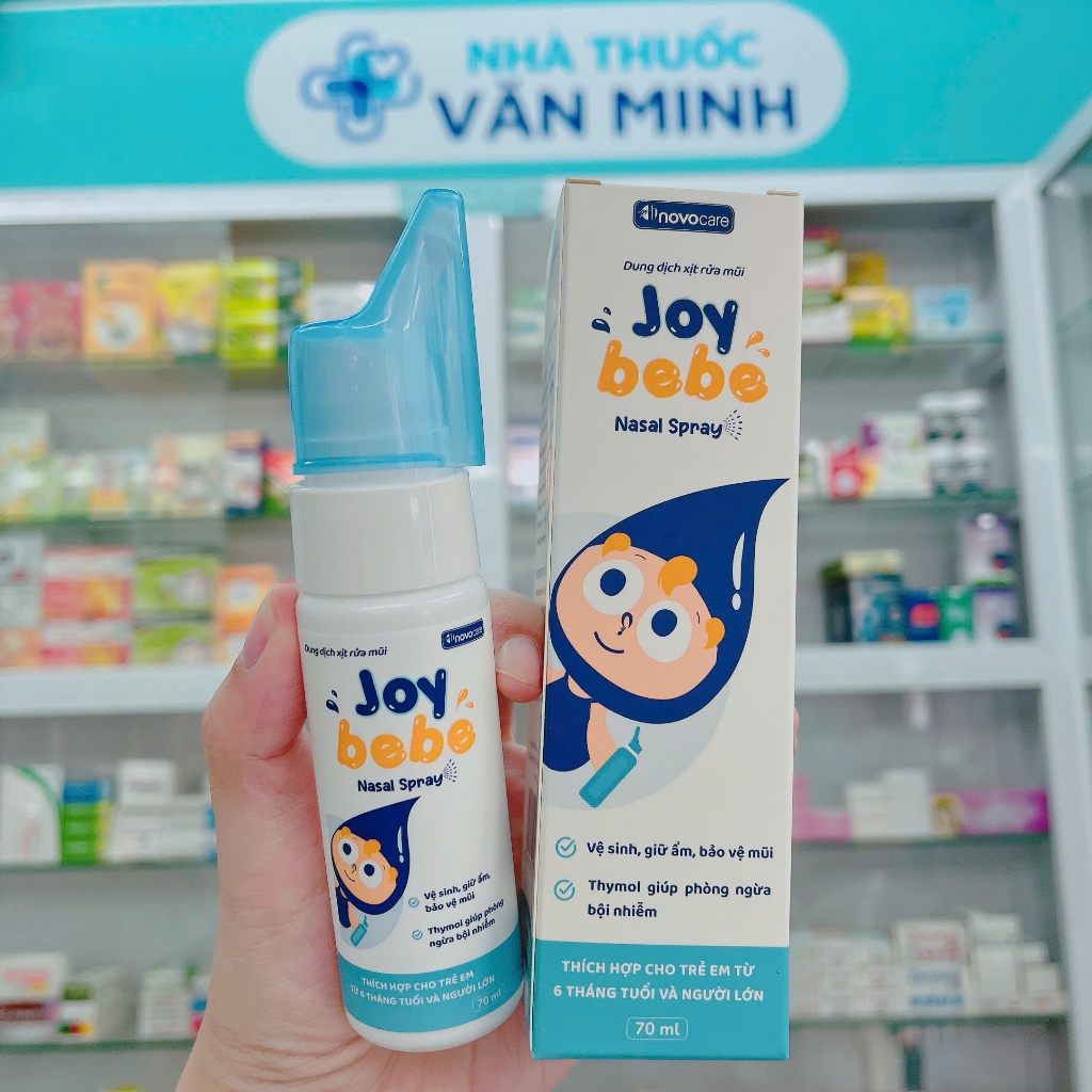 Xịt Rửa Mũi Joy Bebe 70ml Cho Trẻ Từ 6 Tháng Tuổi Và Người Lớn – Vệ ...