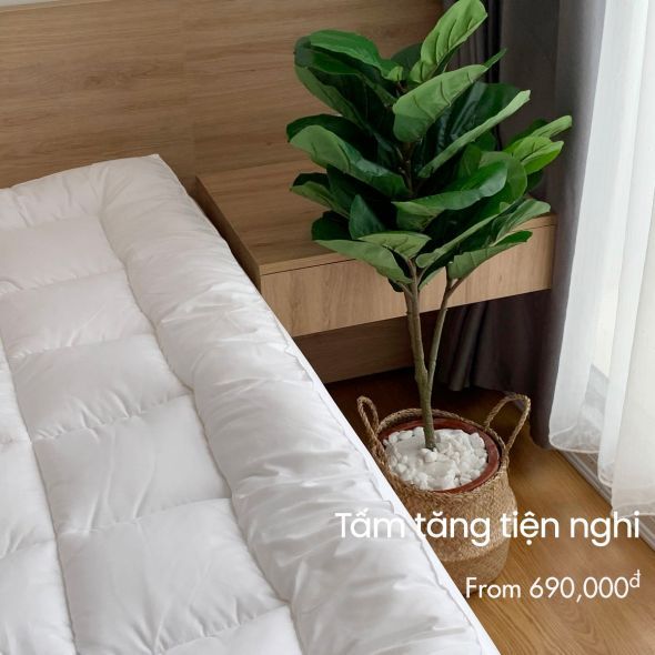 Ảnh Topper Đệm/Topper Nệm, Tăng tiện nghi EVERON (Dày), làm mềm đệm cao cấp 2