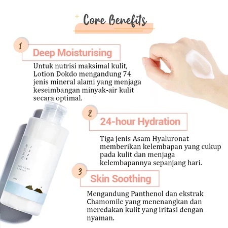 Nước hoa hồng Round Lab 1025 Dokdo 200ml / Sữa dưỡng da Round Lab 1025 Dokdo 200ml