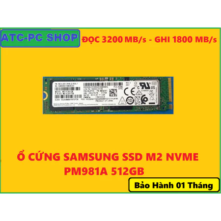Ổ CỨNG CŨ SAMSUNG/INTEL WESTERN/KINHMAX M2 NVME 512GB PM981A/ 1TB/2TB 970 EVO PLUS/ PCSN720 CŨ GIÁ RẺ NHẤT SHOPPE