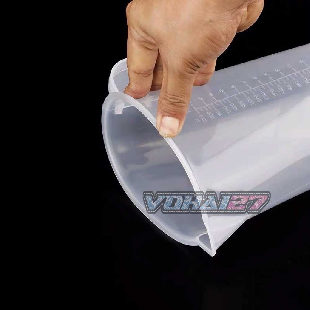 Ca đong quai hở không nắp có vạch chia định lượng ( Loại chịu nhiệt )  2L, 3L5, 5L