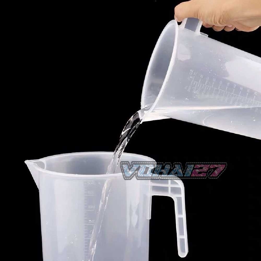 Ca đong quai hở không nắp có vạch chia định lượng ( Loại chịu nhiệt )  2L, 3L5, 5L