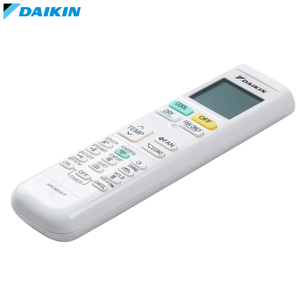 Ảnh Remote ARC480A77 cho máy điều hòa Daikin 2