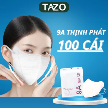 Khẩu Trang Y Tế Người Lớn 9A Thịnh Phát - Khẩu Trang Y Tế Chống Tia UV 5 Lớp Chống Nắng Bụi Mịn TAZO Shop