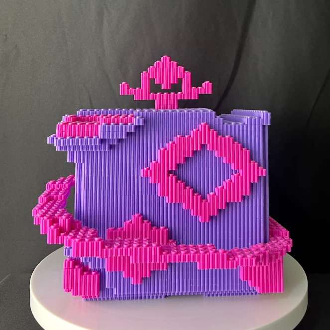 💥BLOX FRUIT💥Mô Hình Lắp Ráp Trái Ác Quỷ Blox Fruits - Gravity ( Tặng Búa )
