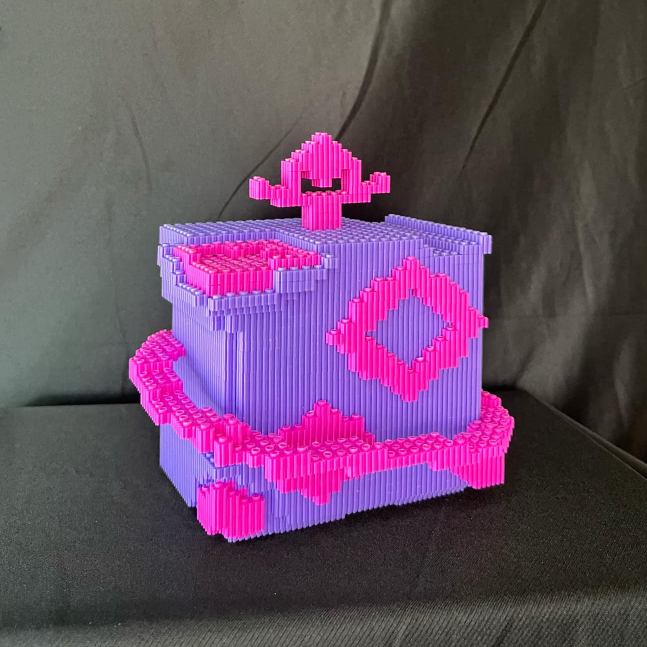 💥BLOX FRUIT💥Mô Hình Lắp Ráp Trái Ác Quỷ Blox Fruits - Gravity ( Tặng Búa )