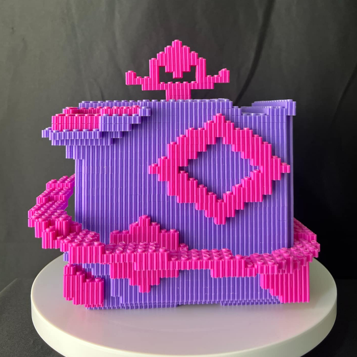 💥BLOX FRUIT💥Mô Hình Lắp Ráp Trái Ác Quỷ Blox Fruits - Gravity ( Tặng Búa )