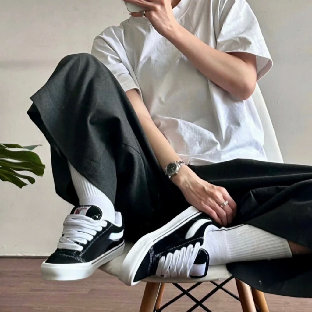 Giày Thể Thao Nam Nữ, (ẢNH THẬT Ở ĐÁNH GIÁ) Giày Sneaker Bản Dây To Lưỡi Gà Phồng Đủ Màu || Va_K..nu