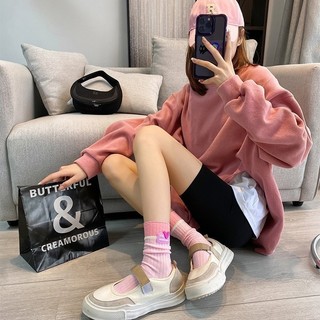IK [🔥XƯỞNG SALE SẬP SÀN🔥] Tất Cổ Cao Trái Tim Vải Cotton Thoáng Khí Dễ Thương V12