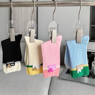 IK [🔥XƯỞNG SALE SẬP SÀN🔥] Tất Cổ Cao Trái Tim Vải Cotton Thoáng Khí Dễ Thương V12