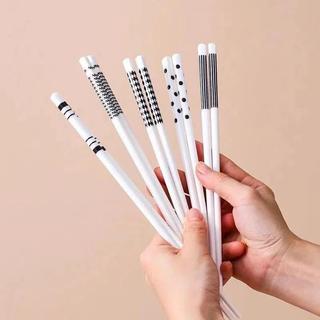 [f]Set đũa ăn gốm sứ cao cấp chịu nhiệt tốt họa tiết cực xinh kèm hộp sang xịn