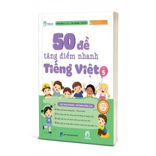 Sách - Tham khảo lớp 5 - Combo 50 Đề Tăng Điểm Nhanh Tiếng Việt - Toán - Tiếng Anh Lớp 5