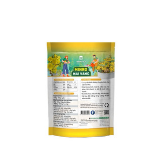 1kg Phân Bón Hoa Mai Vàng Minro 700 OM, Hữu Cơ, Dưỡng Cây, Bung Chồi, Mượt Lá, Khoẻ Rễ, Bền Hoa