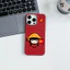 ốp iphone độc lập tự do vân da đỏ hot trend cho iphone 16prm 14promax 11 15promax 13 xsmax 14 bé gái yêu nước qn1008