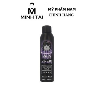 Gôm xịt tóc Apestomen Anti Gravity Extreme Hold Spray 300ml