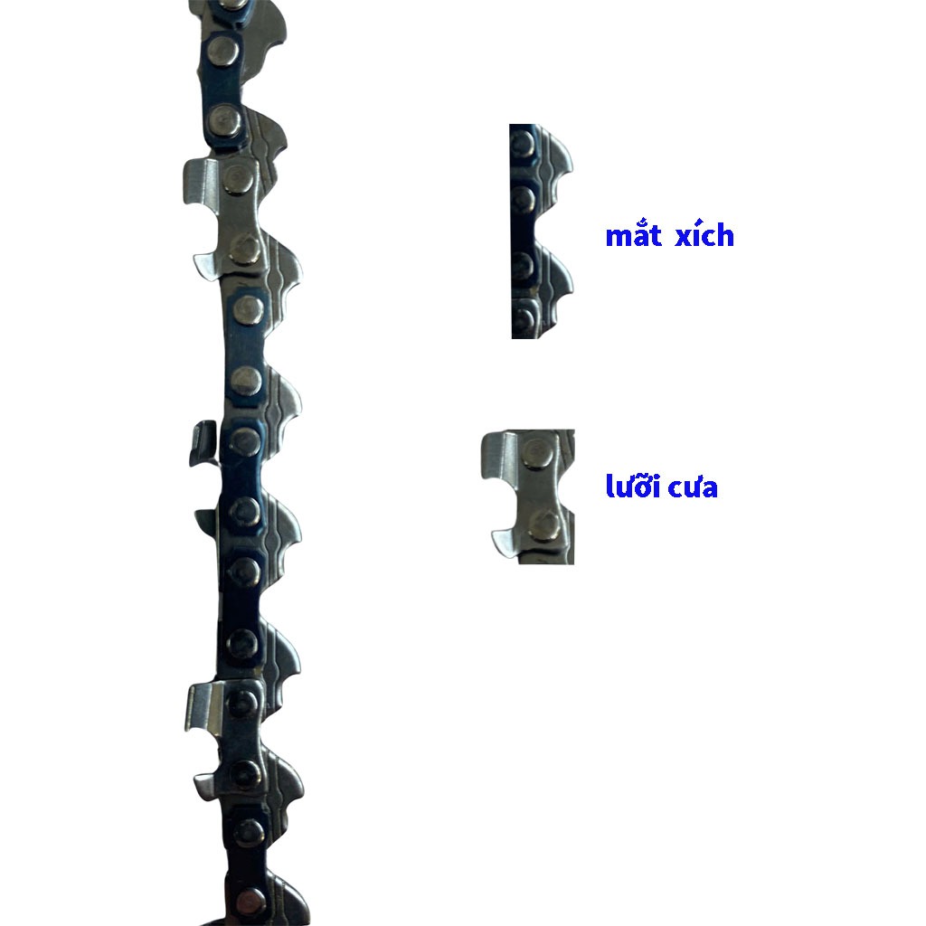 Lam xích 4 inch, lam xích 4 inch thay thế cho máy cưa pin, chất liệu hợp kim thép cao cấp, bền.