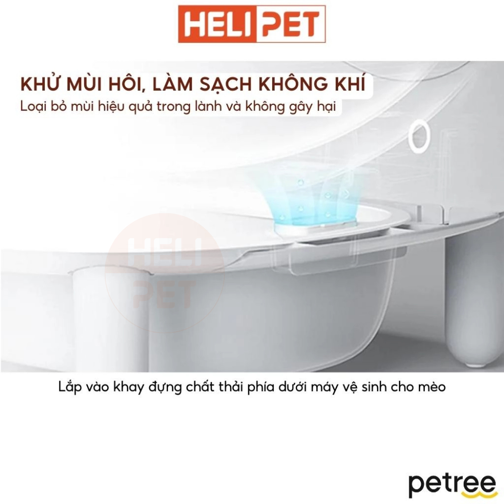 Ảnh [Combo 2] Viên Sáp Khử Mùi Máy Vệ Sinh Cho Mèo PETREE x HELIPET Dùng cho các dòng máy dọn phân mèo 2