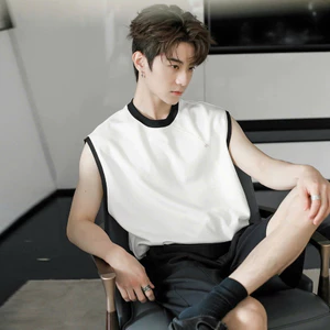 Áo TANK TOP Cổ Tròn High Light - Cotton 250MSG, Co Dãn, Regular Fit, Mềm Mịn, Thoáng Mát - SHINGHAI