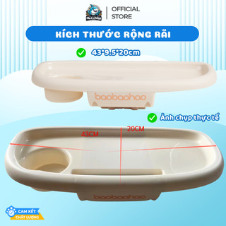 Bàn Ăn Dặm Xe Đẩy Baobaohao V16/ V16 Plus, Khay Đựng Đồ Ăn Tháo Rời Tiện Lợi, An Toàn Dễ Dàng Vệ Sinh