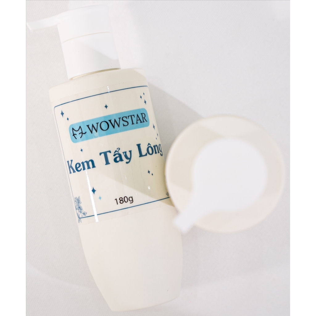Kem tẩy lông 180ml - Dịu nhẹ, phù hợp cho vùng bikini, tay, chân, nách（Kem tẩy lông -1）