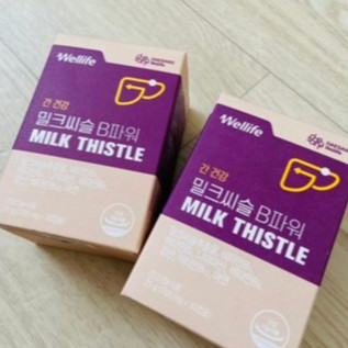 Viên uống bổ gan Make Me MILK THISTLE Daesang Wellife Hàn Quốc hộp 30 viên