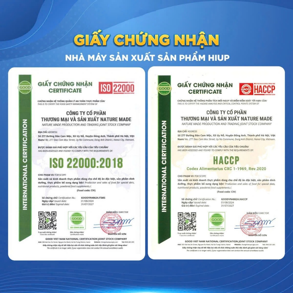Ảnh Thực Phẩm Dinh Dưỡng Hiup Tăng Chiều Cao, Tăng Cân Và Tăng Sức Đề Kháng Cho Trẻ Từ 2 Đến 15 Tuổi Từ Hoa Kỳ - 650g 4