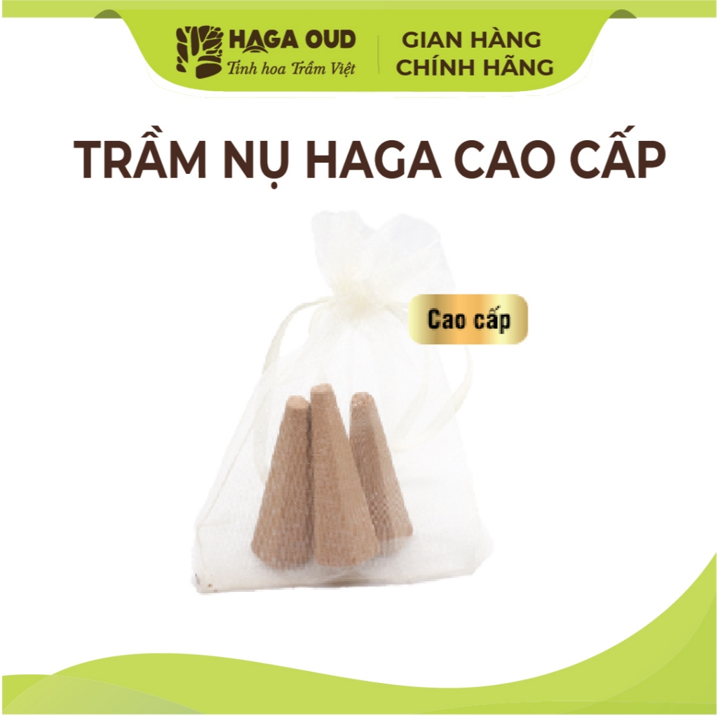 Ảnh [GIFT] Trầm nụ Haga cao cấp, Đậm ngọt hương trầm, Mùi hương cao quý - 3 NỤ 1