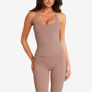 Áo thể thao tập gym,yoga cao cấp thiết kế cổ tim 3 lổ chất poly thoải mái thấm hút tốt,co giãn 4 chiều (mã 131)