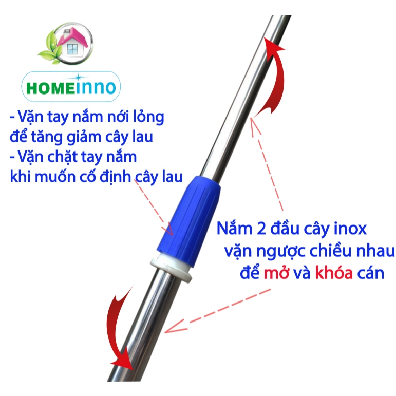 [HỎA TỐC](KHÔNG CÁN INOX) Tổng Các Loại Đầu Thay Thế Homeinno Đầu Lau Kính, Quét Nhện, Gạt Nước, Đầu Móc, Lau Ô Tô