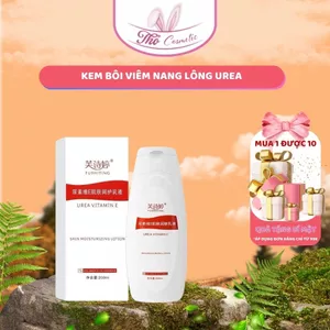 Combo 2 Kem bôi viêm nang lông UREA, Kem da liễu UREA hỗ trợ đào thải bít tắc lỗ chân lông, dưỡng ẩm, Thỏ Cosmetic