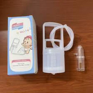 dụng cụ hút mũi cầm tay tặng kèm nước muối sinh lý