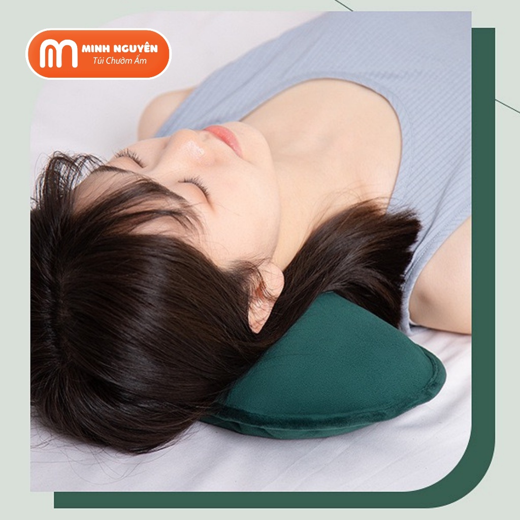 Túi Tiêu Chuẩn - Gối Chườm Nóng Cổ Vai Gáy - Túi Chườm Bụng Kinh Hanzheng Mẫu Dài  Sạchống Cháy An Toàn