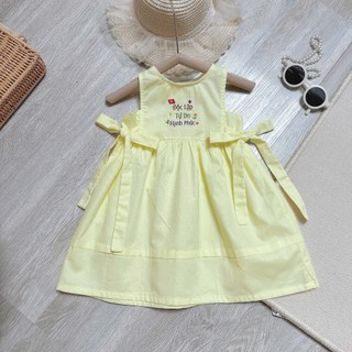 [8-26kg] Váy Xinh Thêu Độc Lập Tự Do Hạnh Phúc Cho Bé Gái