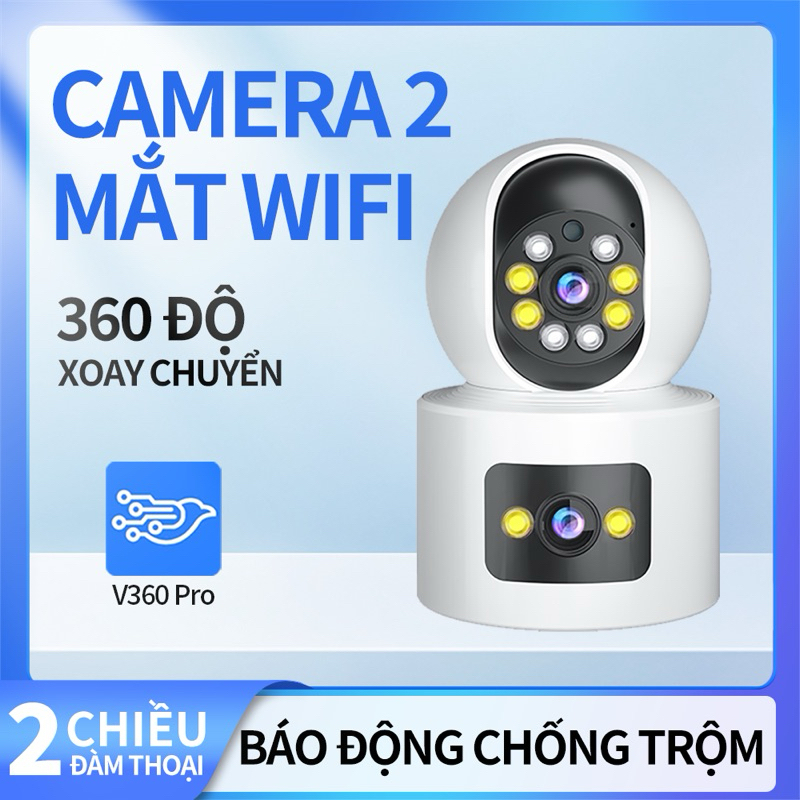 【New】 V360pro Camera Wifi 1/2 Mắt Trong nhà – Công Nghệ Thông Minh ...