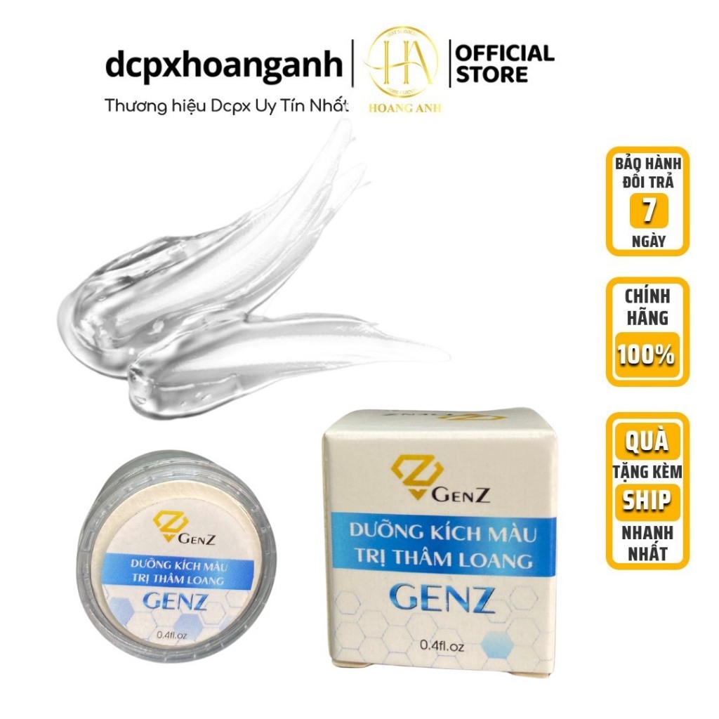 Kem dưỡng thâm loang Genz dùng trong phun xăm thẫm mỹ _ H03