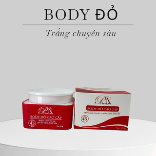 Kem BoDy Đỏ Cao Cấp - Trắng Da Chuyên Sâu - chuẩn công thức Spa