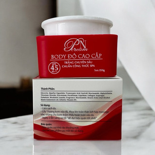 Kem BoDy Đỏ Cao Cấp - Trắng Da Chuyên Sâu - chuẩn công thức Spa
