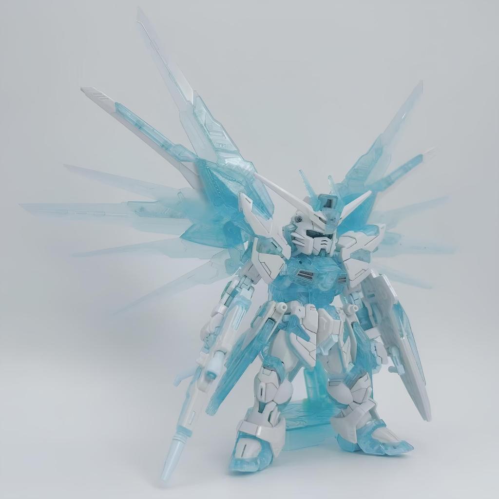 [CÓ SẴN] Mô Hình Lắp Ráp MG 6650 Freedom Fighter 2.0 - Silver Coating (tặng kèm base, decal nước + bút silver)