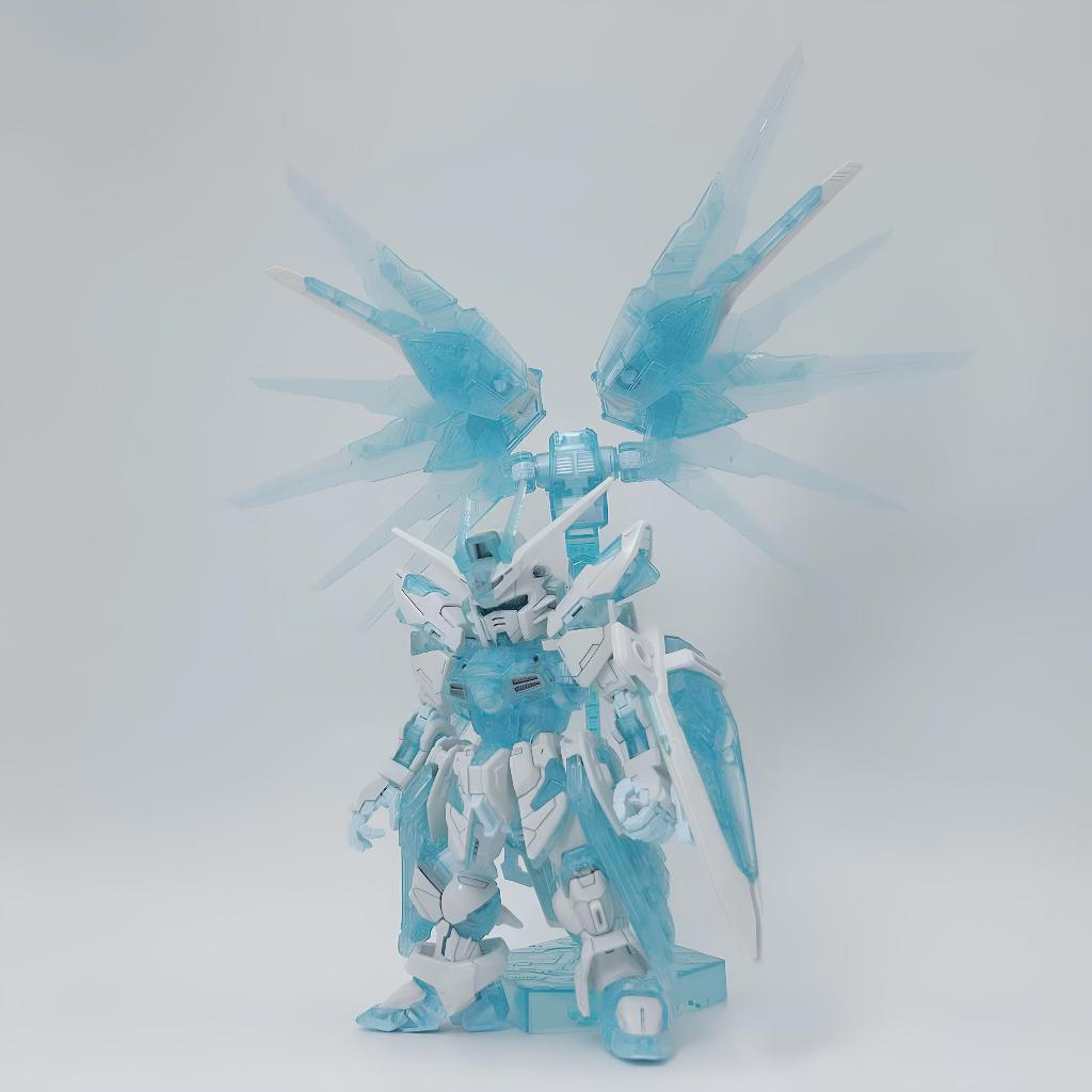 [CÓ SẴN] Mô Hình Lắp Ráp MG 6650 Freedom Fighter 2.0 - Silver Coating (tặng kèm base, decal nước + bút silver)