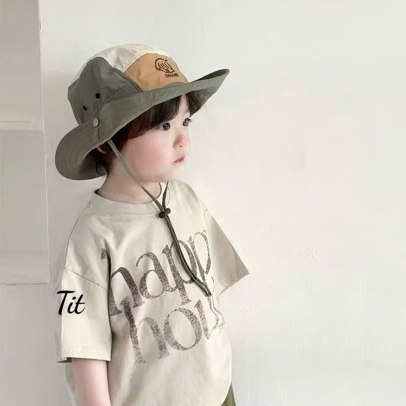 Mũ nón chống nắng trẻ em - Mũ xô bé trai bé gái phong cách Hàn Quốc