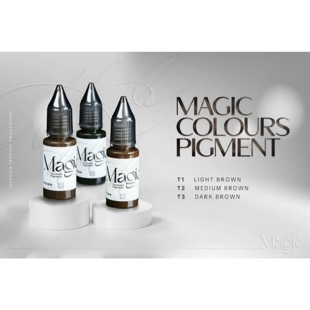 Mực Magic Colours Pigment By Hương Trà hairstrokes chân mày 10ml 5ml _M10