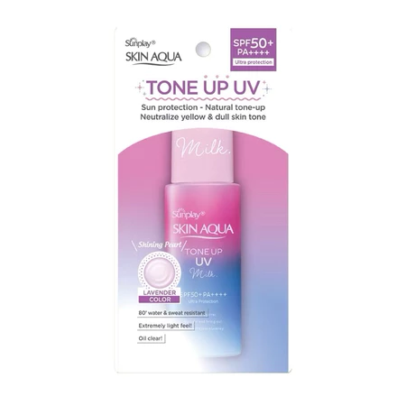 Sữa Chống Nắng Nâng Tông, Kiềm Dầu Sunplay Skin Aqua SPF 50+ PA+++ 50g